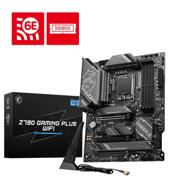 Placa de baza MSI Z790 gaming PLUS WiFi LGA1700