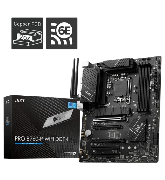 Placa de baza MSI PRO B760-p WiFi LGA1700