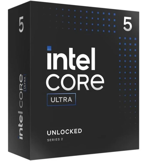 Procesor Intel Core Ultra 5 225F BX80768225F, 10 nuclee 6P + 4E fire, arhitectura Arrow Lake, frecventa boost pana la 4.9 GHz, socket LGA1851, TDP 65 W, suport DDR5-5600 si PCIe 5.0/4.0