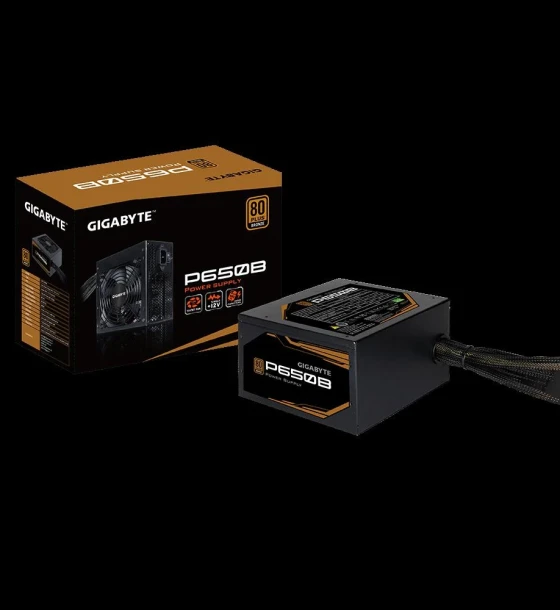 Sursa PC Sursa Gigabyte GP-650B, 80 Plus Bronze, Eff. 89, 650W