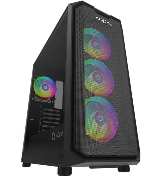 Carcasa AQIRYS Wezen PRO Mid Tower ARGB NEGRU