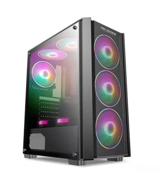 Carcasa PRO GAMING zed mid tower argb negru