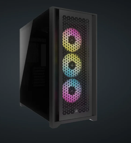 Carcasa Corsair iCUE 5000D RGB Airflow Mid Tower NEGRU