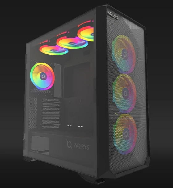 Carcasa aqirys arcturus PRO 2.0 mid tower argb negru