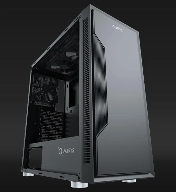 Carcasa Aqirys Ulas Midi Tower NEGRU