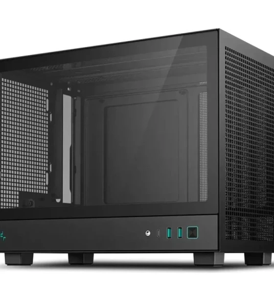 Carcasa DEEPCOOL CH160 Mini Tower NEGRU