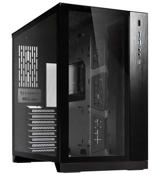 Carcasa Lian Li O11DX Dynamic Mid-Tower NEGRU