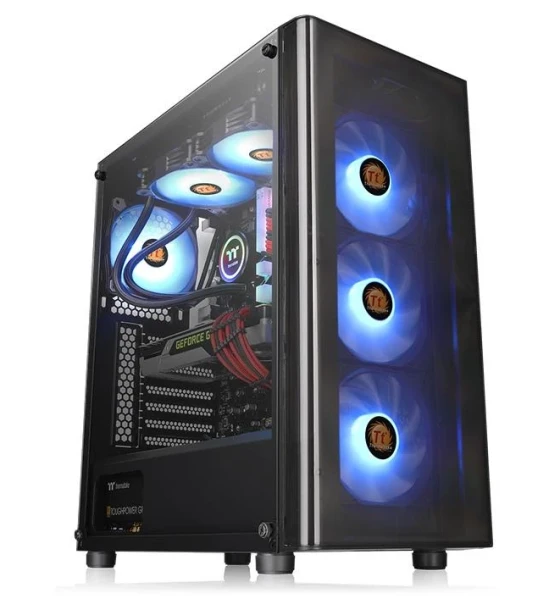 Carcasa Thermaltake V200 Mid Tower NEGRU