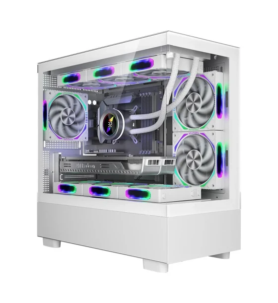 Carcasa 1STPLAYER MI5 mid tower argb alb