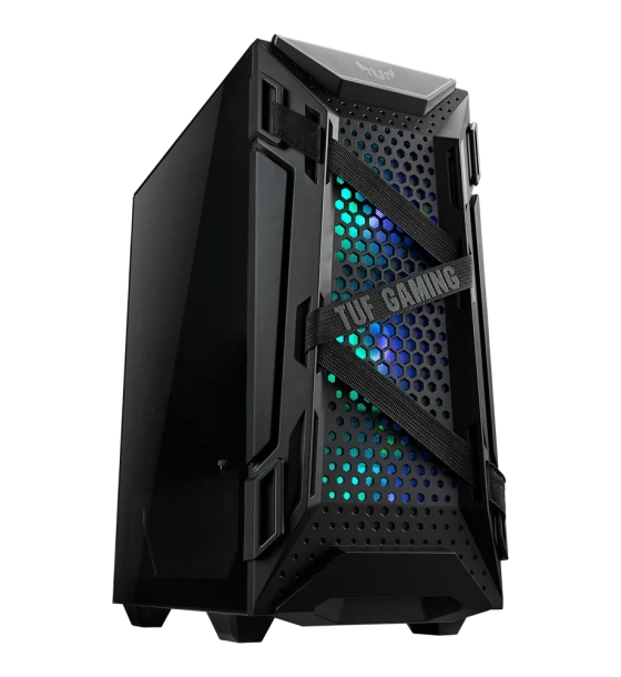 Carcasa ASUS TUF Gaming GT301, Middle Tower, fara sursa, ATX, Black
