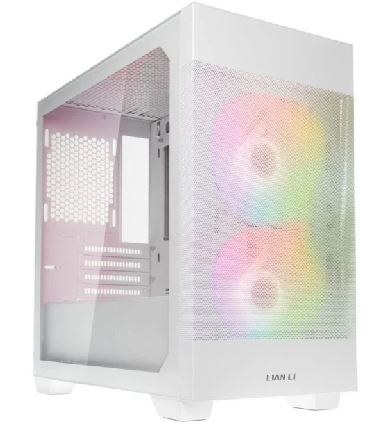 Carcasa lian li lancool 205M mesh MINI tower alb