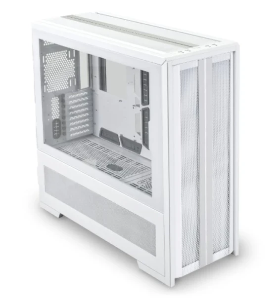 Carcasa LIAN LI V3000 PLUS GGF EDITION Full Tower ALB, Tempered Glass, Sloturi Expansiune 8 8+3 cu sistem dual, Drive Bays 8x3.5 inch 8x2.5 inch