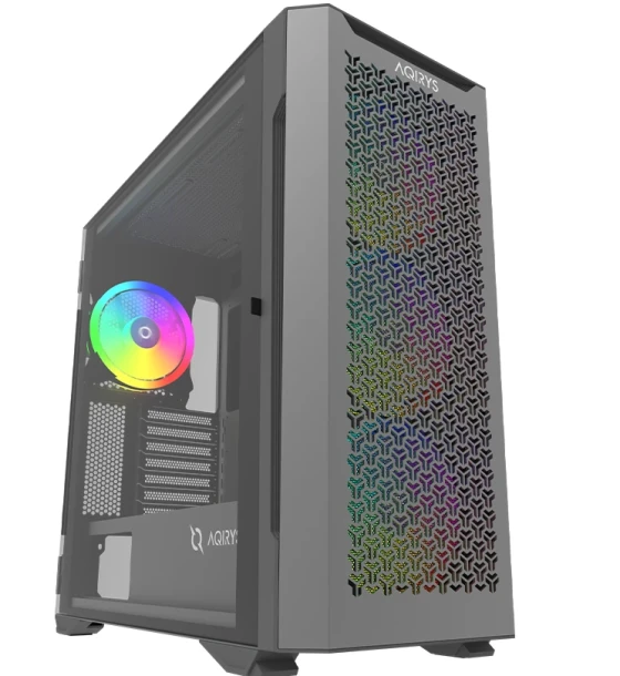 Carcasa aqirys aquilla mid tower argb negru