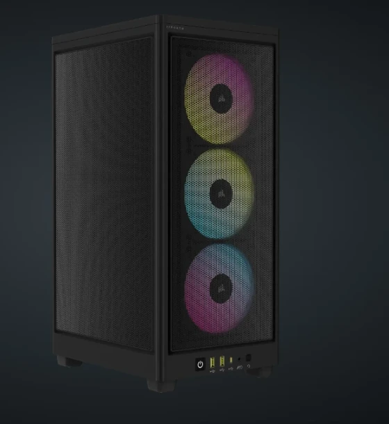 Carcasa Corsair 2000D Airflow RGB Mini-ITX NEGRU