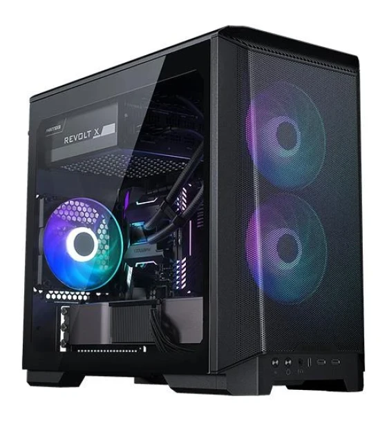 Carcasa phanteks eclipse P200A drgb MINI-ITX negru