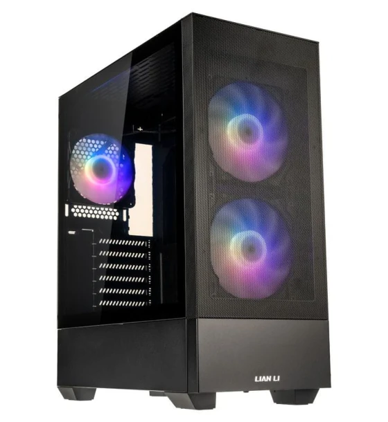 Carcasa Lian Li LANCOOL 205 Mesh C Mid-Tower NEGRU