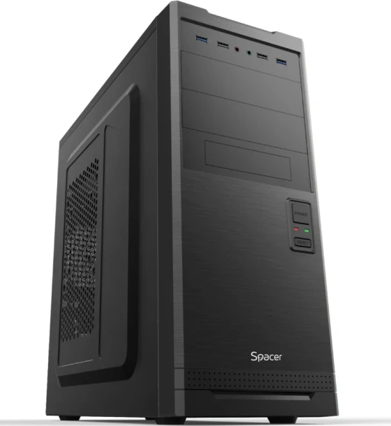 Carcasa spacer spcs-OC-style, mid tower negru