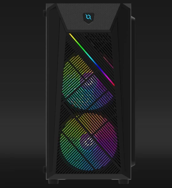 Carcasa aqyris bellatrix PRO MINI tower RGB negru