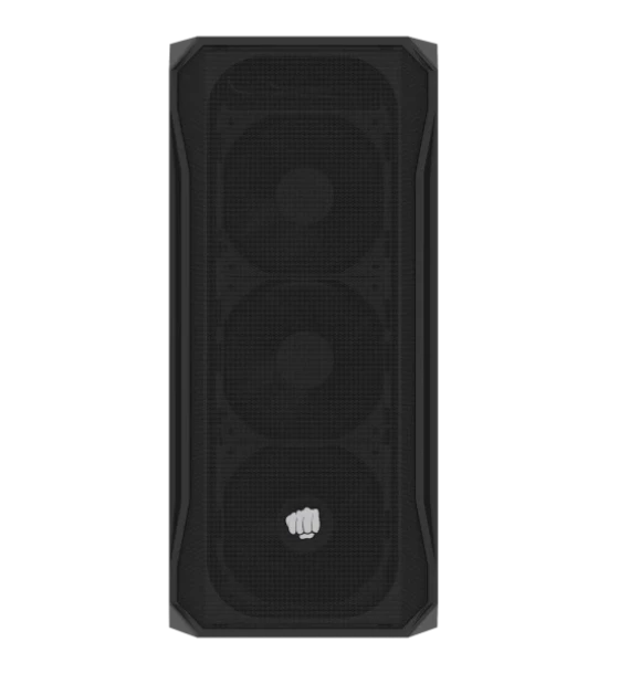 Carcasa FURY SHOBO SH4F Mid Tower NEGRU, Tempered Glass, Sloturi Expansiune 7, Drive Bays 2x3.5 inch 2x2.5 inch, Ventilatoare Suportate 8 spate 1x120mm, fata 3x120mm sau 3x140mm