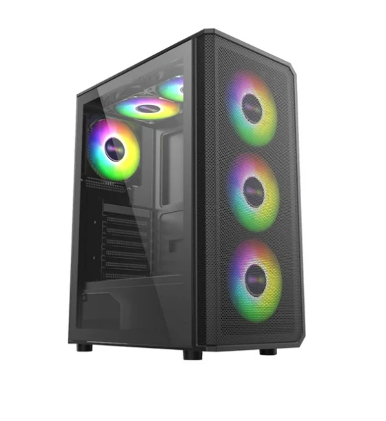 Carcasa PRO GAMING GHOST Mid Tower ARGB Negru