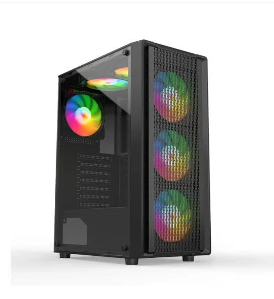 Carcasa PRO GAMING DUNE Mid Tower ARGB Negru