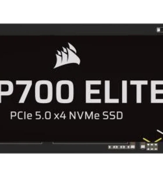 SSD CORSAIR MP700 ELITE 1TB PCIE 5.0 Gen5 x4 NVMe M.2, viteza de citire 10000 MB/s, viteza de scriere 8500 MB/s