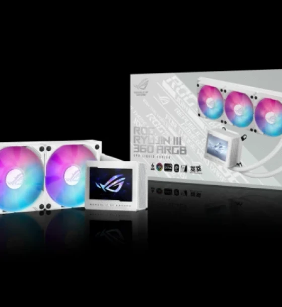 Cooler procesor ASUS ROG ryujin III 360 argb alb