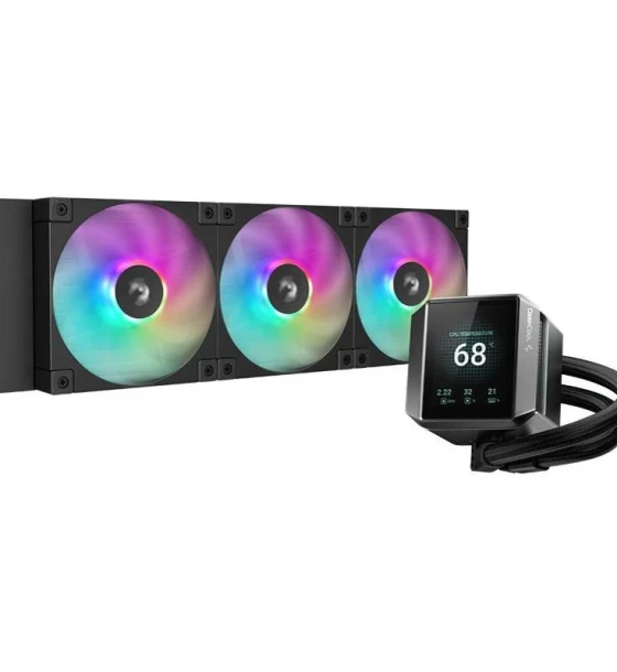 Cooler procesor deepcool mystique 360 argb negru