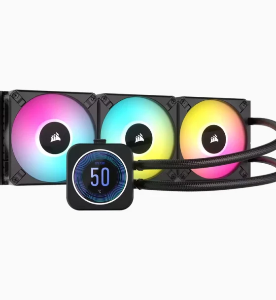 Cooler procesor corsair icue H150i ELITE LCD XT negru