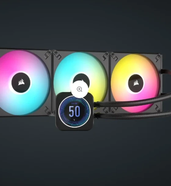 Cooler Procesor Corsair iCUE H170i ELITE LCD XT NEGRU