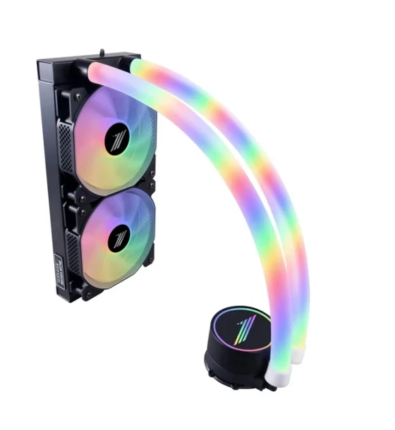 Cooler procesor 1STPLAYER mothra MT240 infinite space argb negru