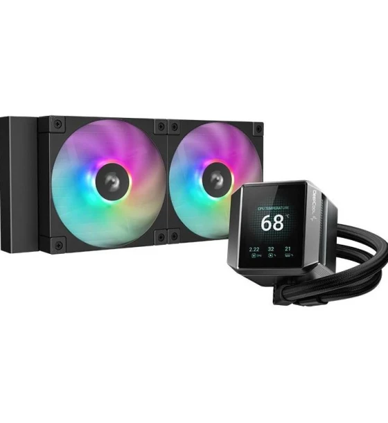 Cooler procesor deepcool mystique 240 argb negru