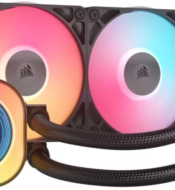 Cooler procesor corsair icue link titan 240 RX LCD negru