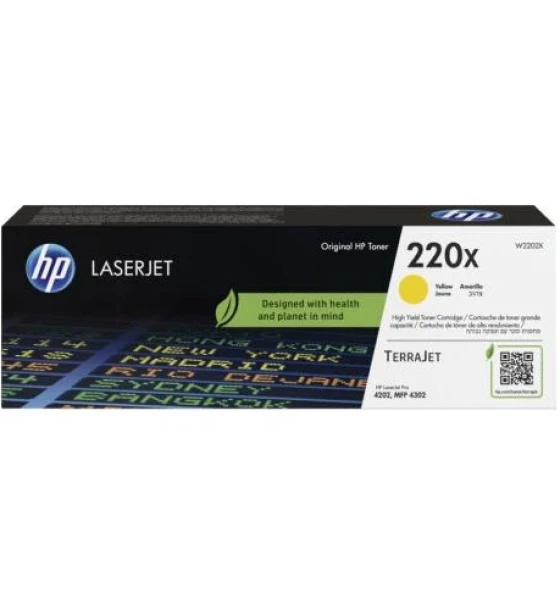Toner HP W2202X yellow 5500 pagini. Compatibil cu MFP 4302, 4302DW, 4302FDW