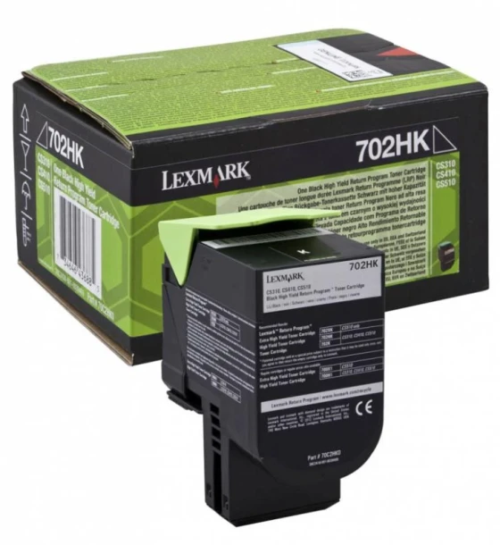 Toner Lexmark 70C2HK0, black, 4 k, CS310dn, CS310n, CS410dn, CS410dtn, CS410n, CS510de, CS510dte