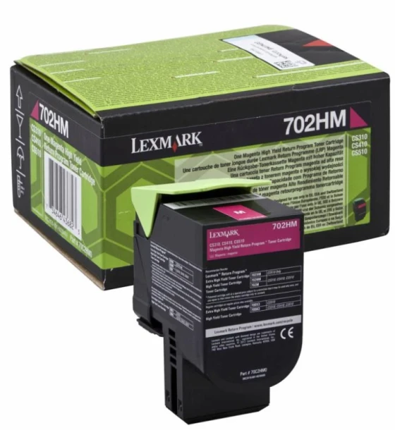 Toner Lexmark 70C2HM0, magenta, 3 k, CS310dn, CS310n, CS410dn, CS410dtn, CS410n, CS510de, CS510dte