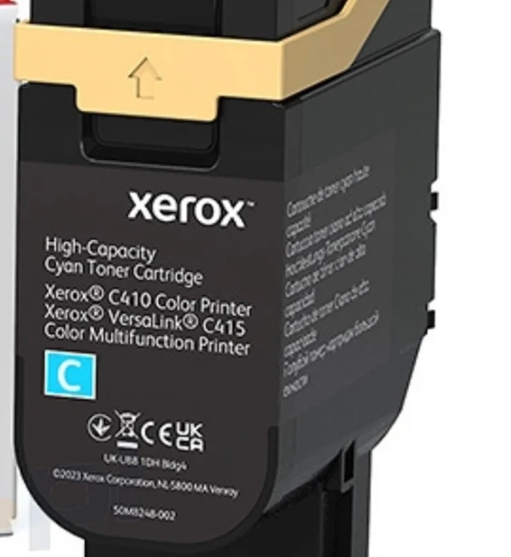 Toner Xerox 006R04765 cyan 7000 pagini pentru VersaLink C410 / VersaLink C415