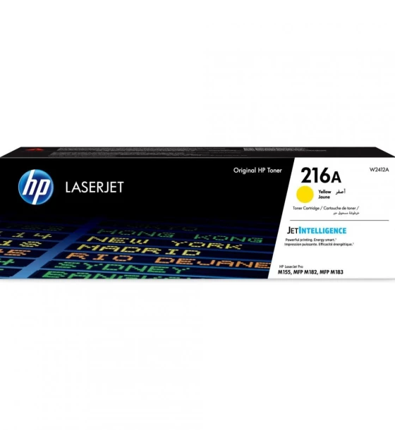 Toner HP W2412A, Yellow, 850 pagini, NR.216A Laserjet M182N