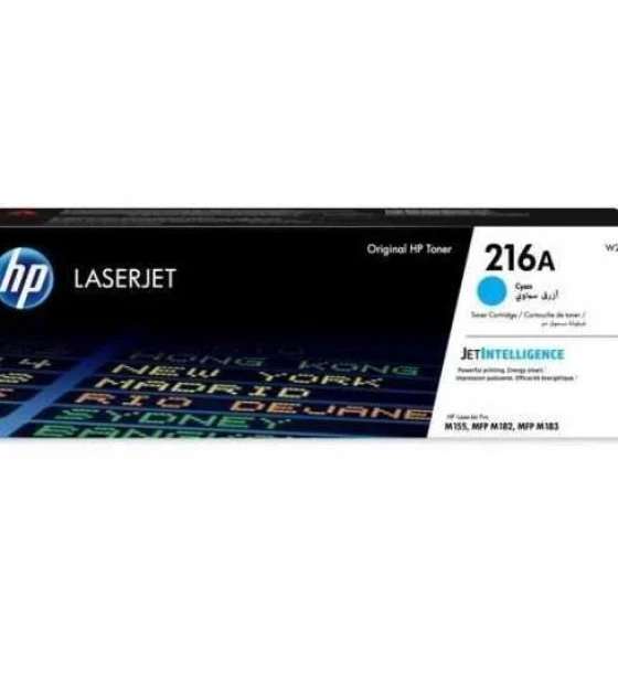 Toner HP W2411A, Cyan, 850 pagini, NR.216A Laserjet M182N