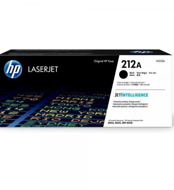 Toner HP, W2120A, Black, 5.5 k, HP LaserJet Enterprise Flow M578 HP LaserJet Enterprise M554, M555, M578