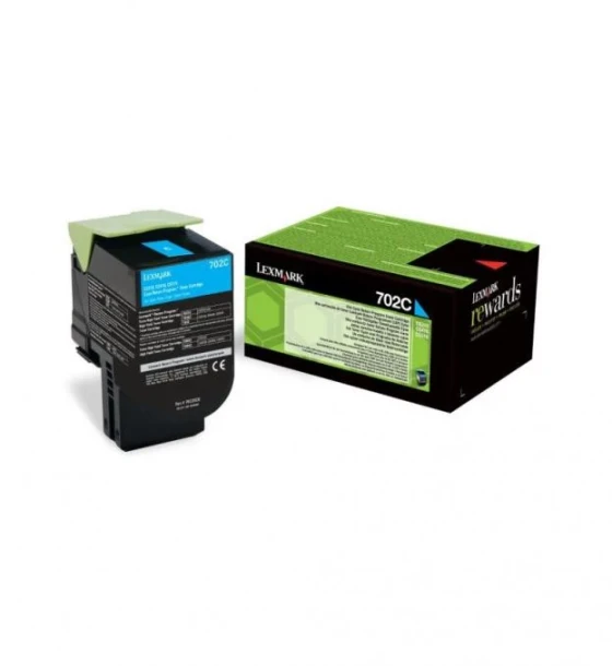 Toner Lexmark 70C20C0, cyan, 1 k, CS310dn, CS310n, CS410dn, CS410dtn, CS410n, CS510de, CS510dte