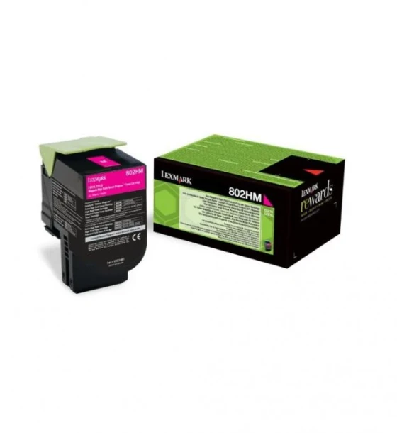 Toner Lexmark 80C2HM0, magenta, 3 k, CX410de, CX410de with 3year Onsite Service, CX410dte, CX410e, CX510de, CX510de Statoil, CX510dhe, CX510dthe