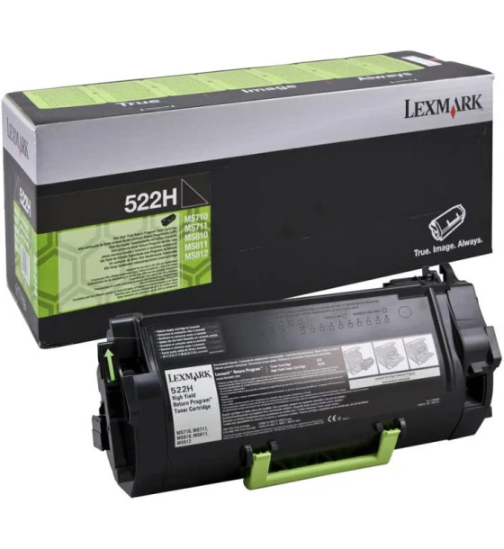 Toner Lexmark 52D2H0E, black, 25 k, MS810de, MS810dn, MS810dtn, MS810n, MS811dn, MS811dtn, MS811n, MS812de, MS812dn, MS812dtn