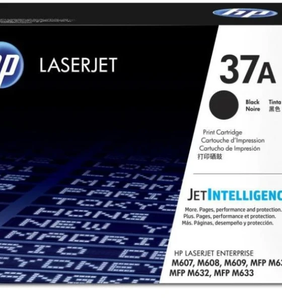Toner HP CF237A, Nr.37A, Black, 11K, Original, Laser EnterpriseM607N