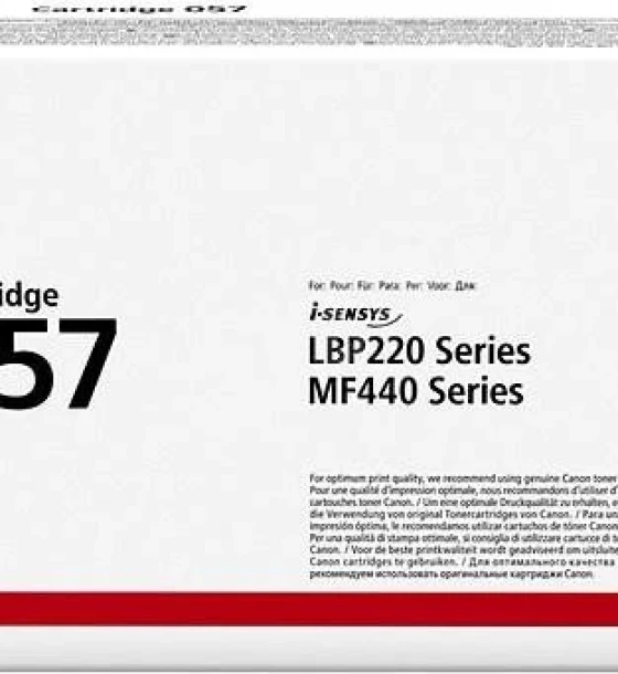 Toner Canon CRG057 black, capacitate 3.1k pagini, pentru LBP223DW LBP226DW LBP228X MF443DW MF445DW MF446X MF449X