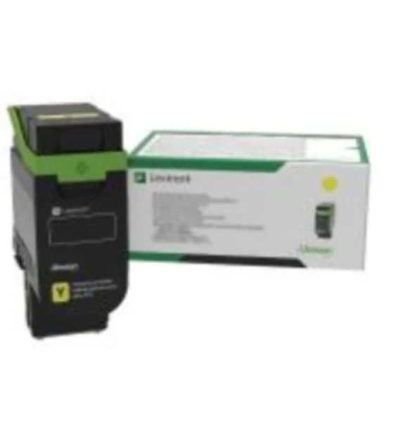 Toner Lexmark 77L20Y0 CS963, CX950, 951, 961, 962, 963, 833 Yellow Return Programme 12K Toner Cartridge