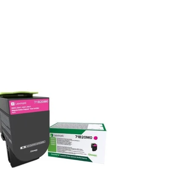 Toner Lexmark 71B20M0, magenta, return program, 2.3k, CX317DN/417DE, CS317DN/417DN/