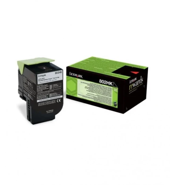 Toner Lexmark 80C2HK0, black, 4 k, CX410de, CX410de with 3 yearOnsite Service, CX410dte, CX410e, CX510de, CX510de Statoil, CX510dhe, CX510dthe