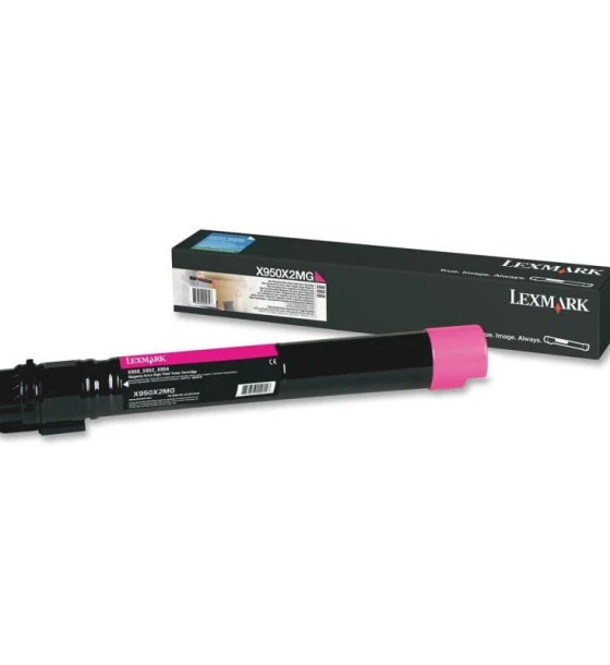 Toner Lexmark X950X2MG, magenta, 22 k, X950de, X950de Statoil, X950dhe, X952de, X952dhe, X952dte, X954de, X954dhe
