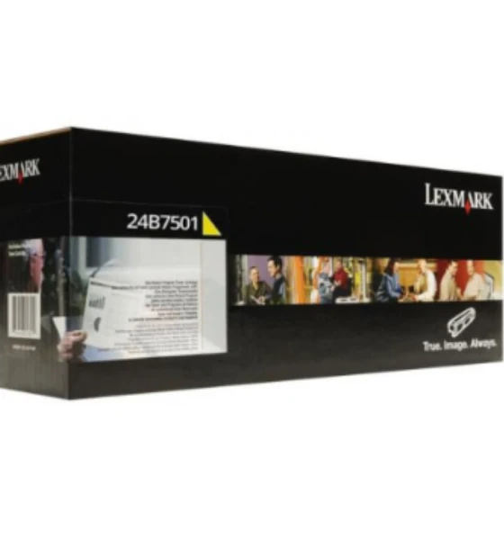 Toner Lexmark 24B7501 yellow cartridge
